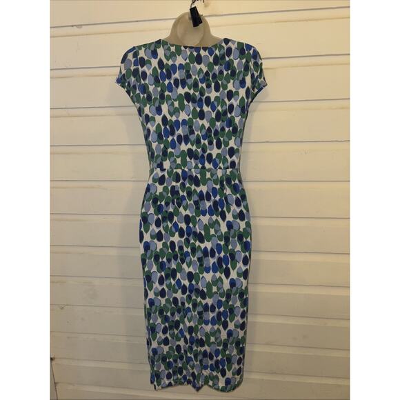 Boden Lyocell Blend Short Sleeve Knee Length Dress Size 2R - Picture 7 of 9